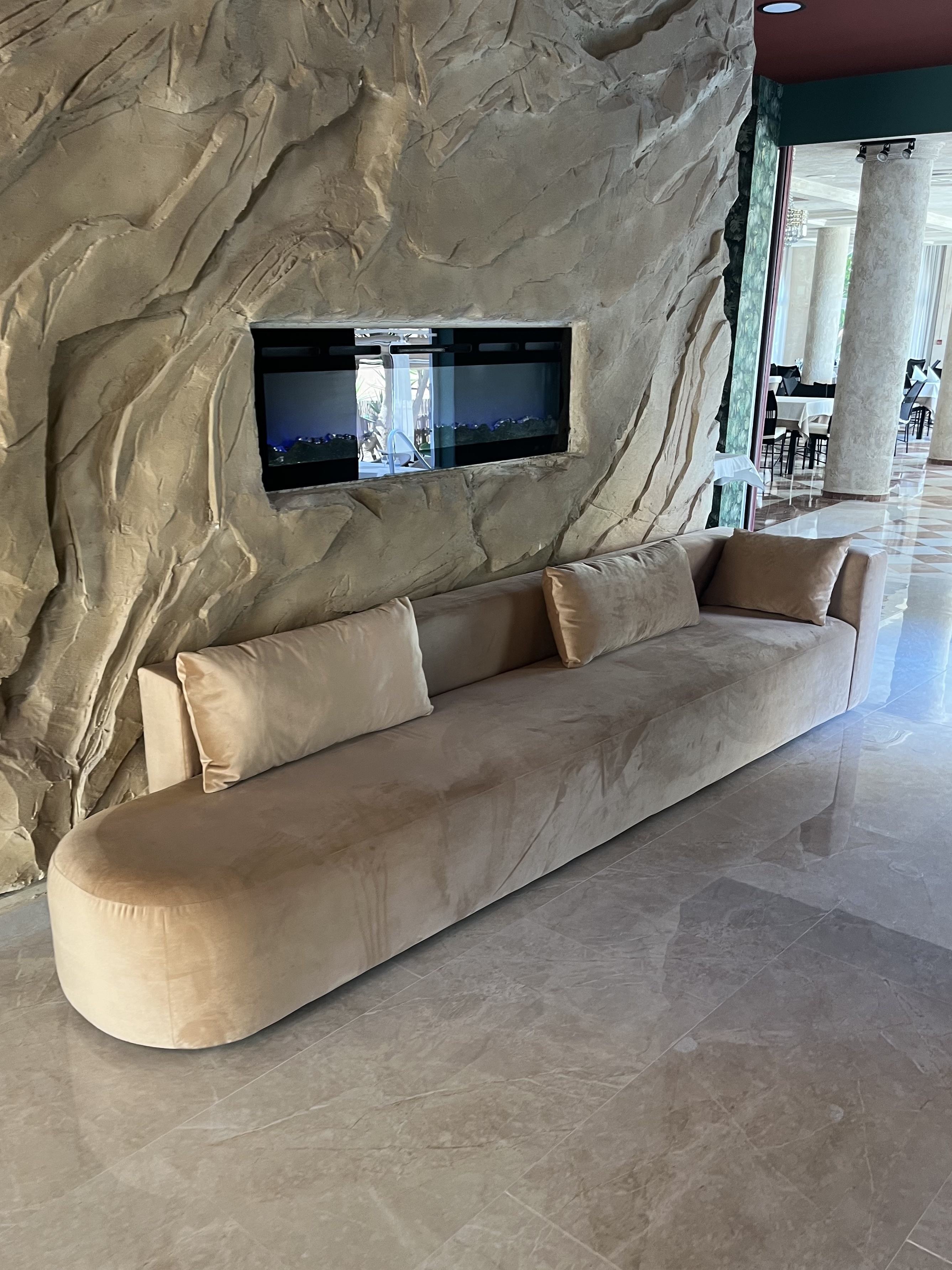 Custom sofas for public areas